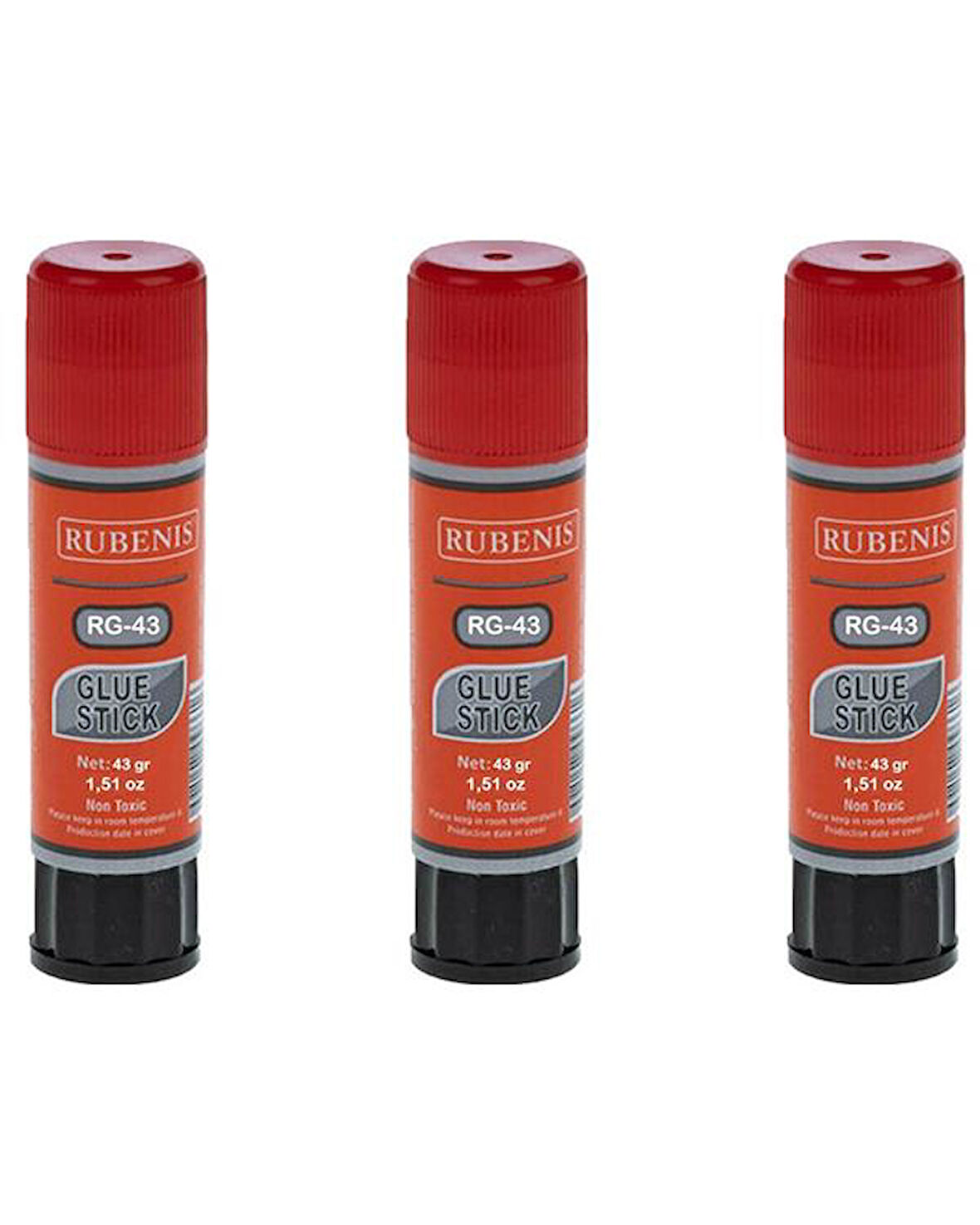 Rubenis Stick Yapıştırıcı 43 gr 3 Adet RG43