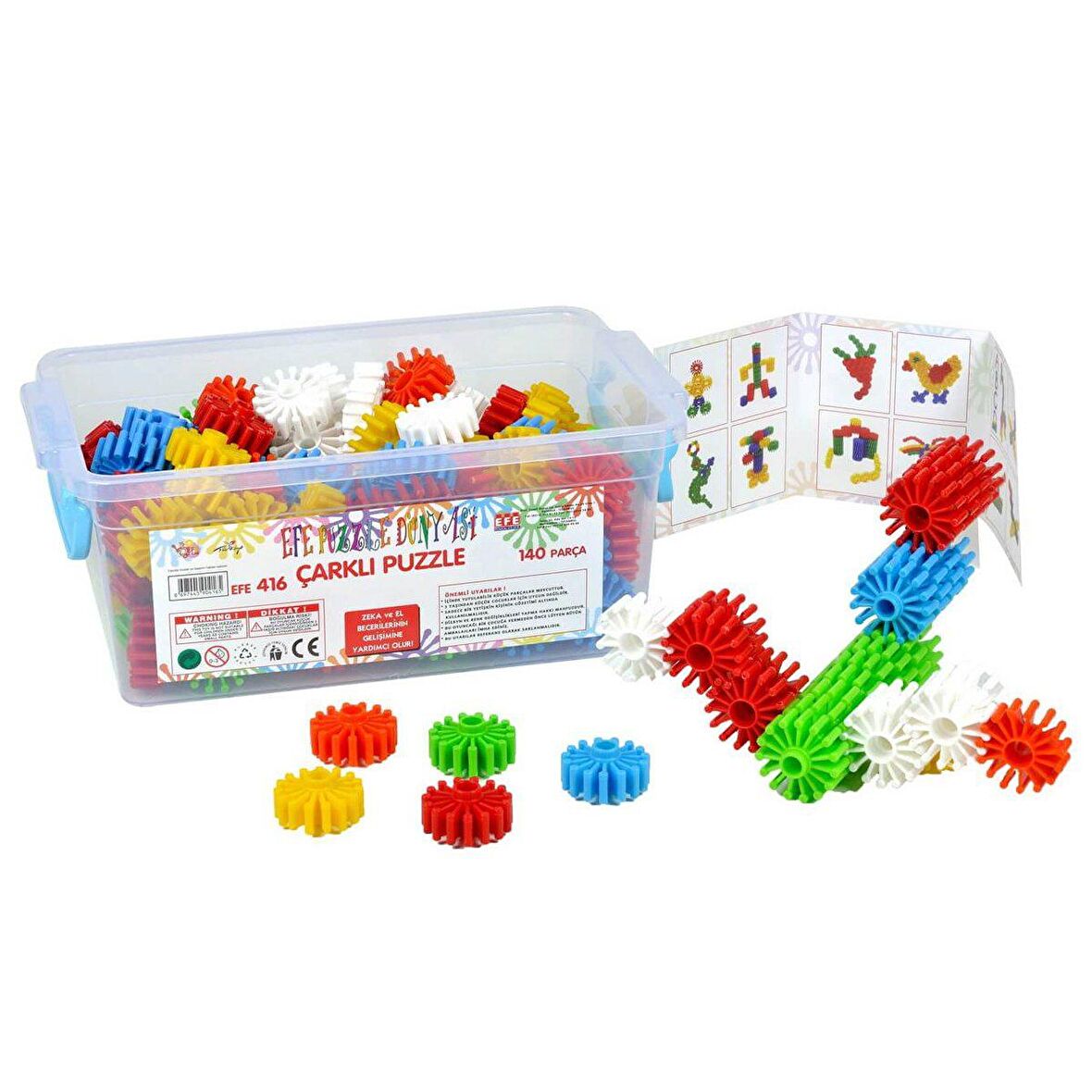 AlışVerişDevi 416 3+ Yaş Orta Boy Puzzle 140 Parça