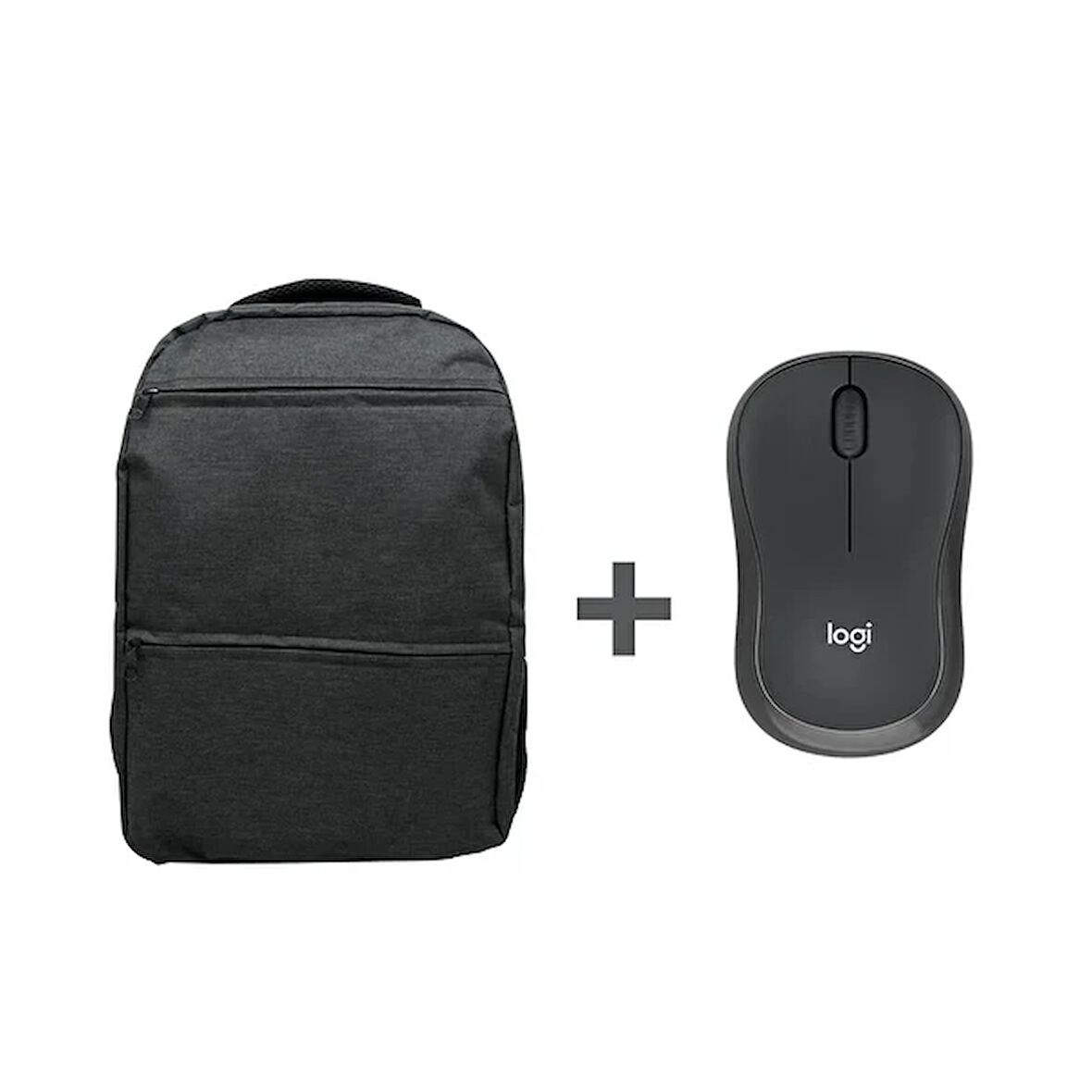 Logitech M240 Graphite Mouse ve Nomad Notebook Sırt Çantası