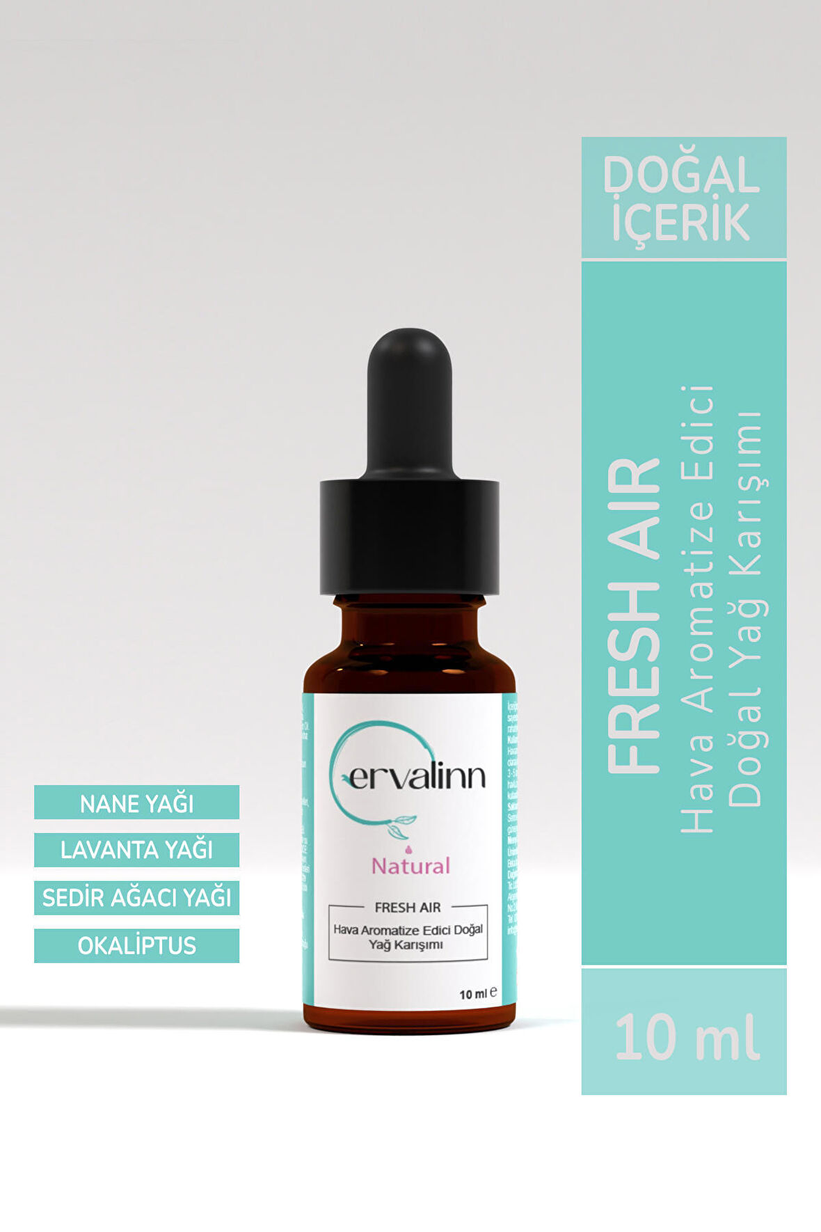 Fresh Air Damla Burun Tıkanıklığı İçin Rahatlatıcı ve Nefes Açıcı Yaka Damlası 10 ml