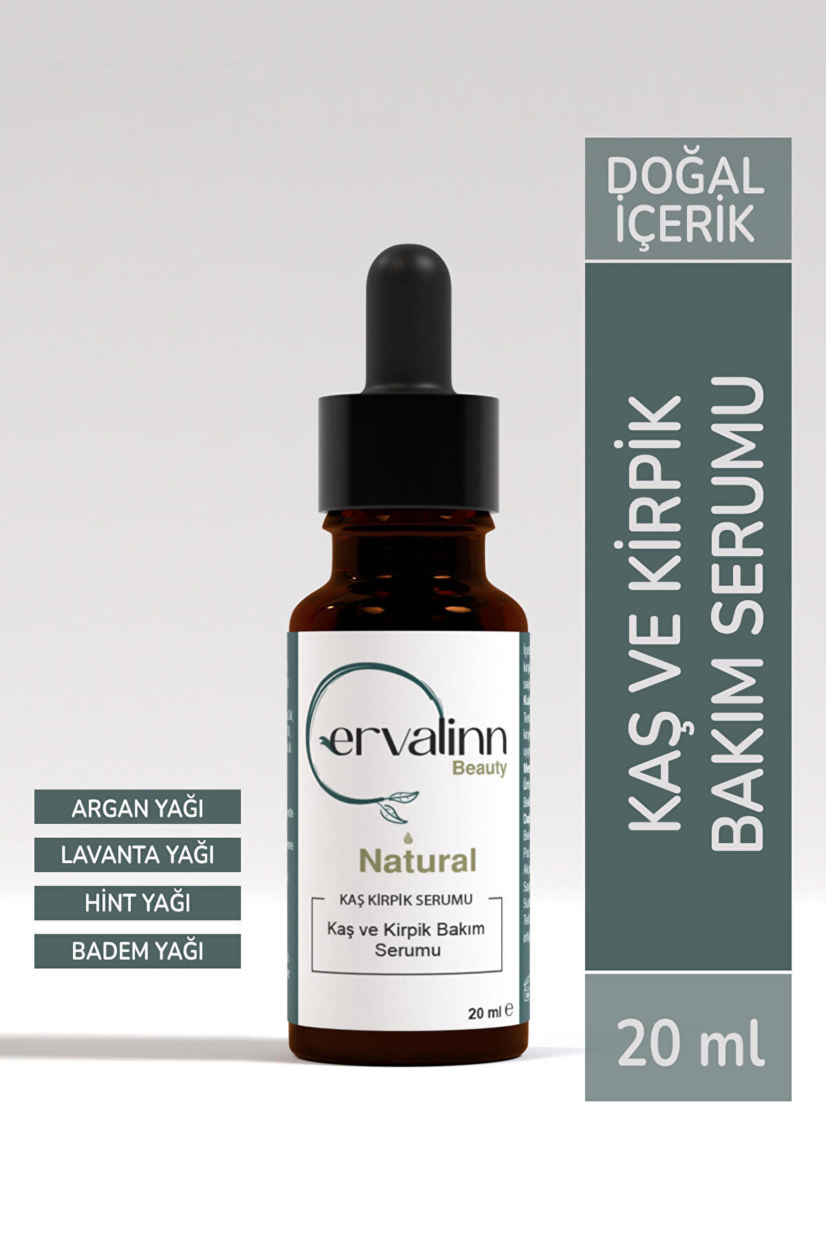 Kaş Kirpik Bakım Yağı (Serum) Onarıcı Besleyici Uzatıcı Güçlendirici 20 ml