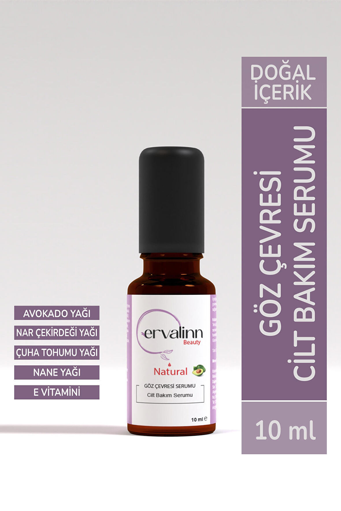 Ervalinn Göz Altı Torbalanma Morluk Ve Kırışıklık Karşıtı Göz Çevresi Bakım Serumu 10 ml