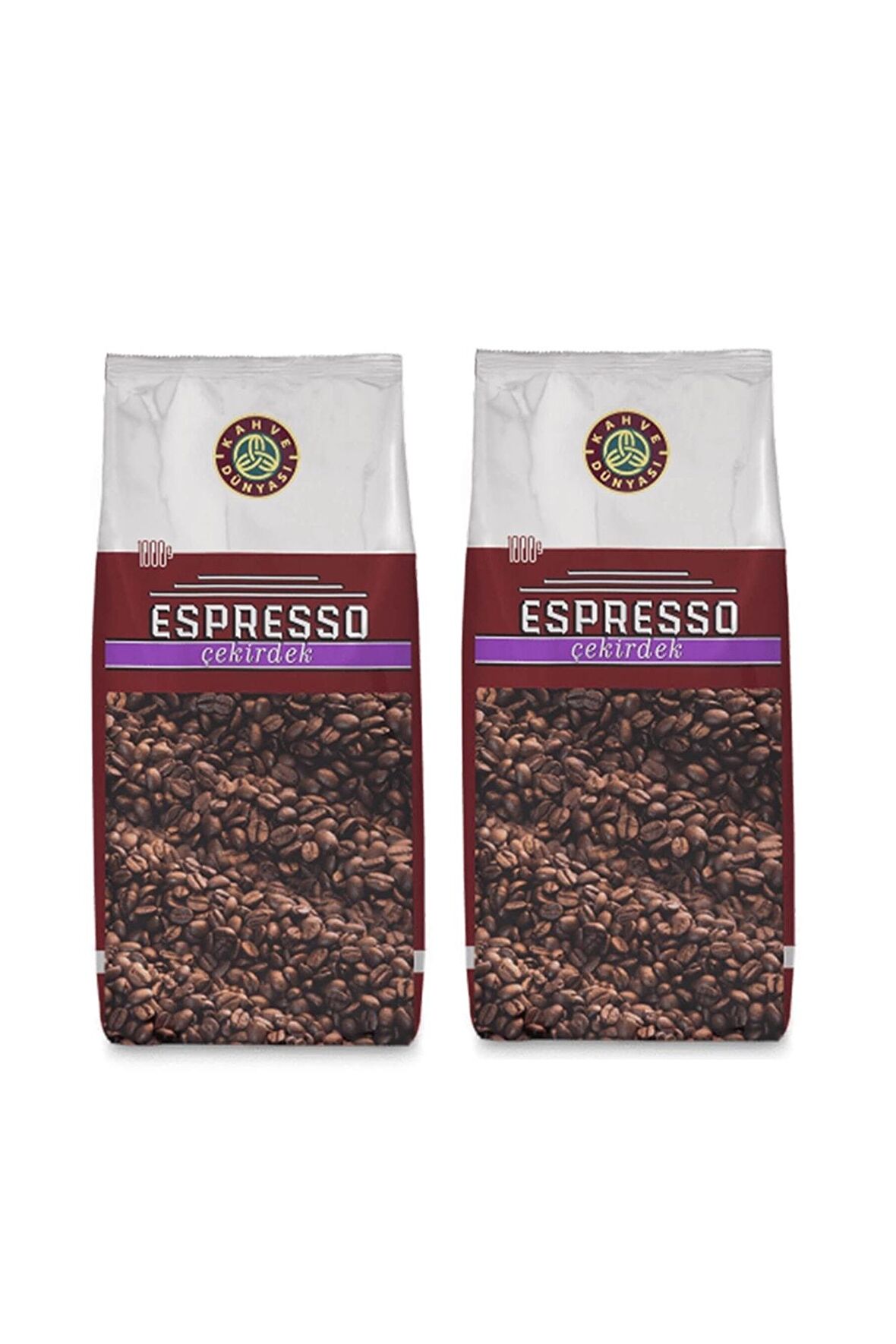 Kahve Dünyası Espresso Çekirdek  Kahve 1 kg x 2 Adet