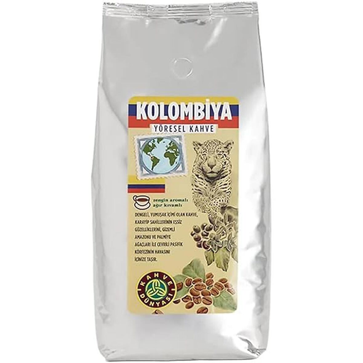 Kahve Dünyası Yöresel Kolombiya Filtre Kahve Çekirdek 1kg