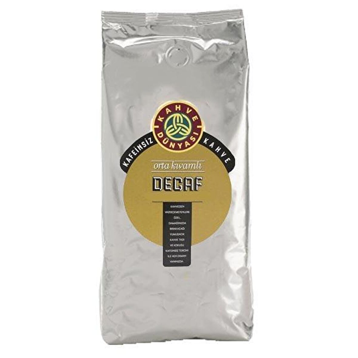 Kahve Dünyası Kafeinsiz (Decaf) Çekirdek Kahve 1 Kg