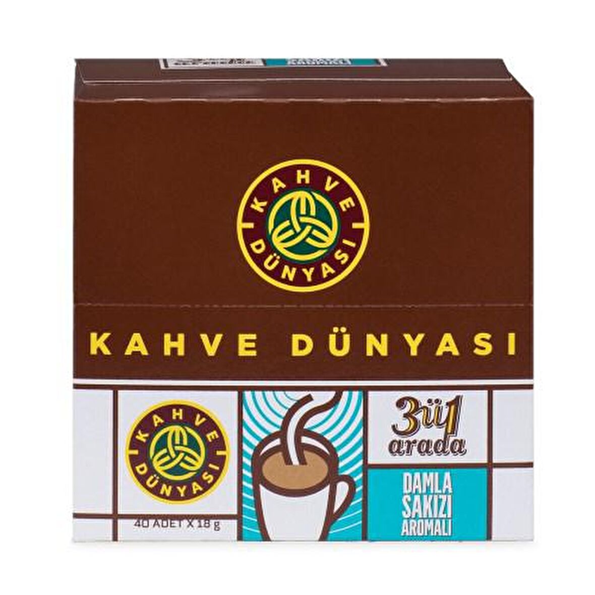 Kahve Dünyası 3'ü 1 Arada 40'lı Paket 