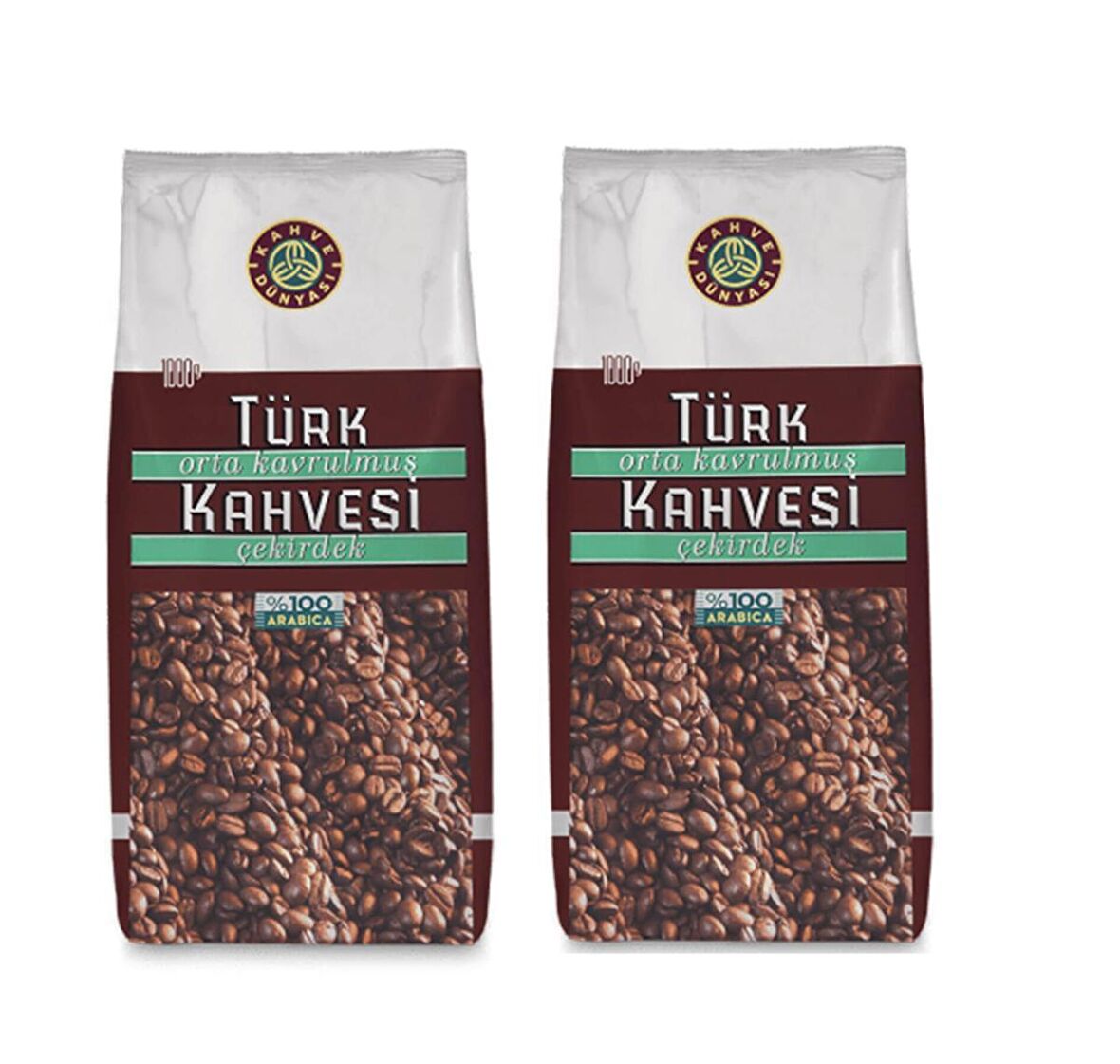 Kahve Dünyası Sade Orta Kavrulmuş Öğütülmüş Türk Kahvesi 2x1 kg 