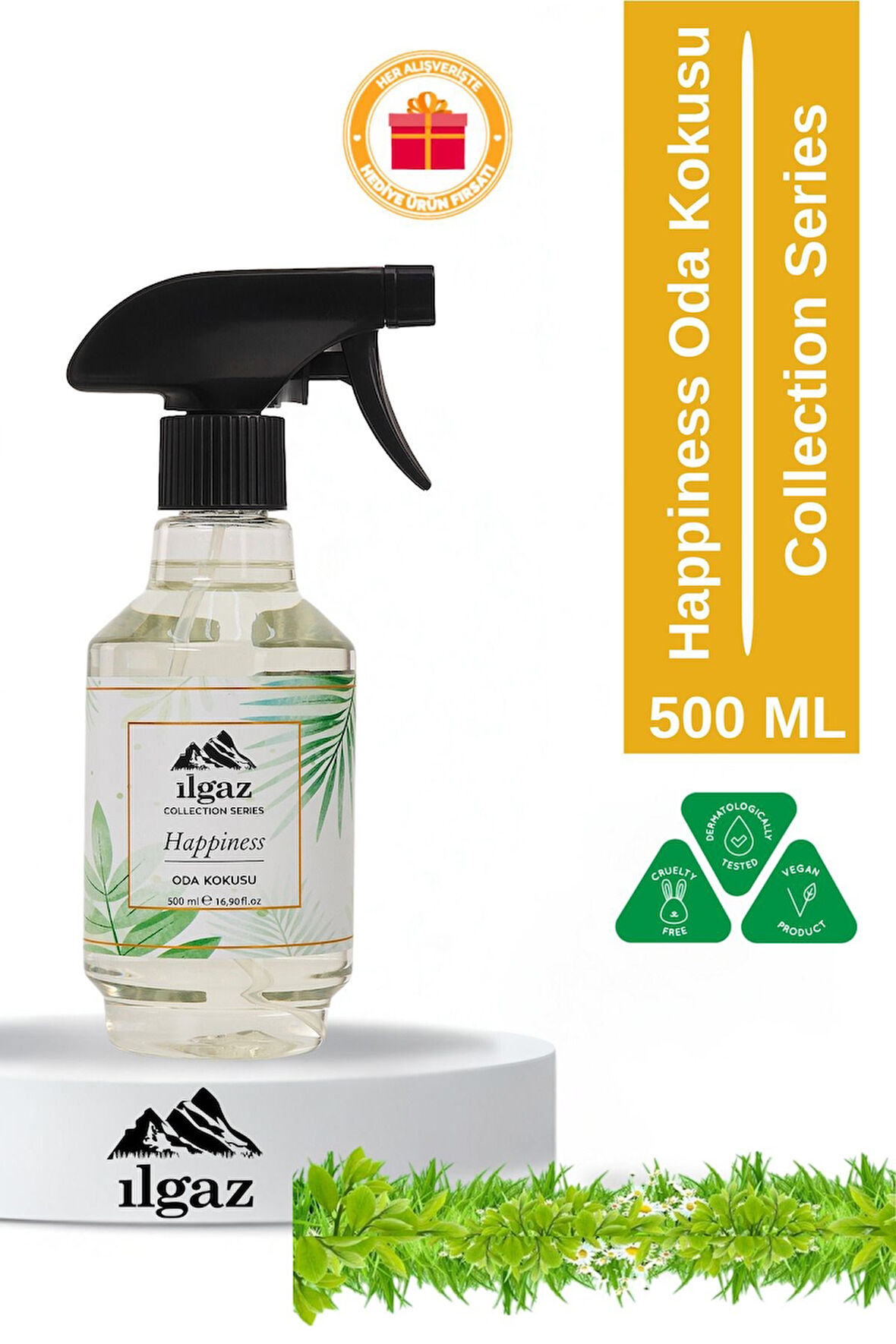 Happiness Sprey Oda Kokusu | Collection Series Okyanus Esintisi Kokusu - 500 ml