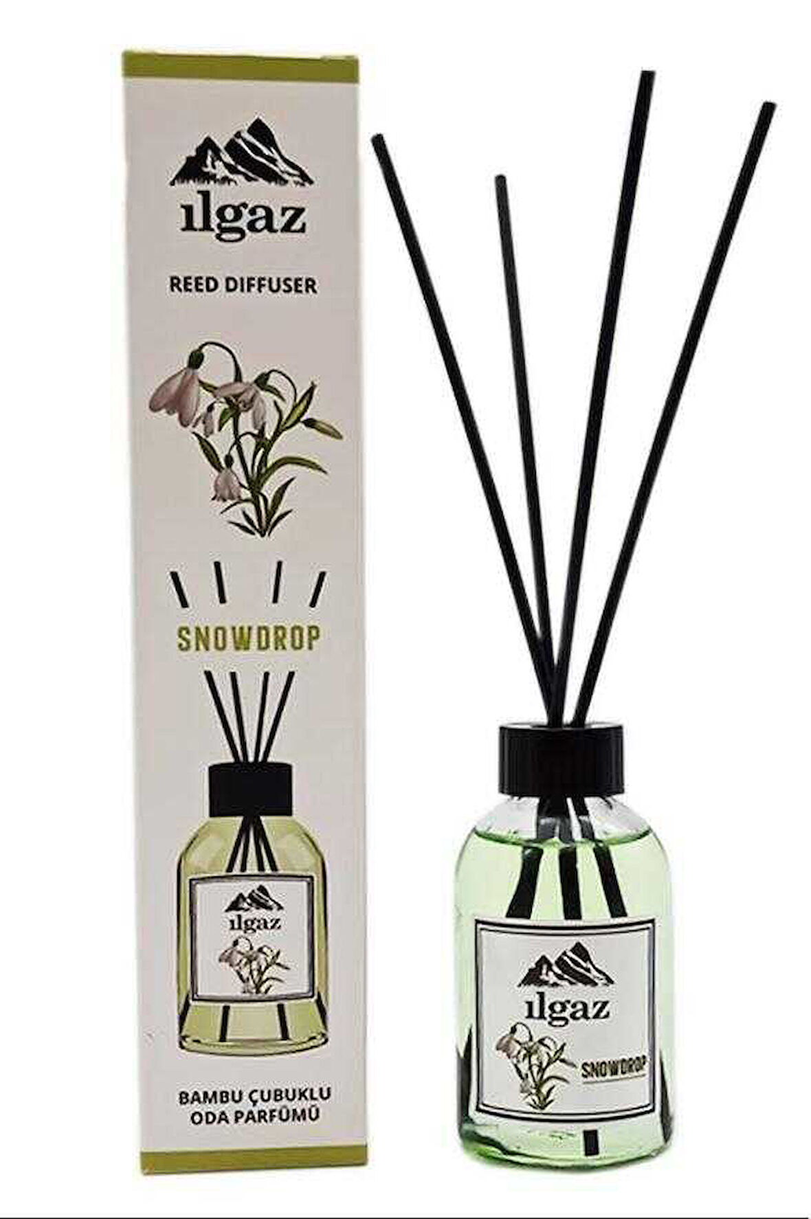 ILGAZ Kardelen Çiçeği Oda Kokusu 110 Ml Snowdrop Home Parfum Dekoratif Kardelen Ortam Kokusu