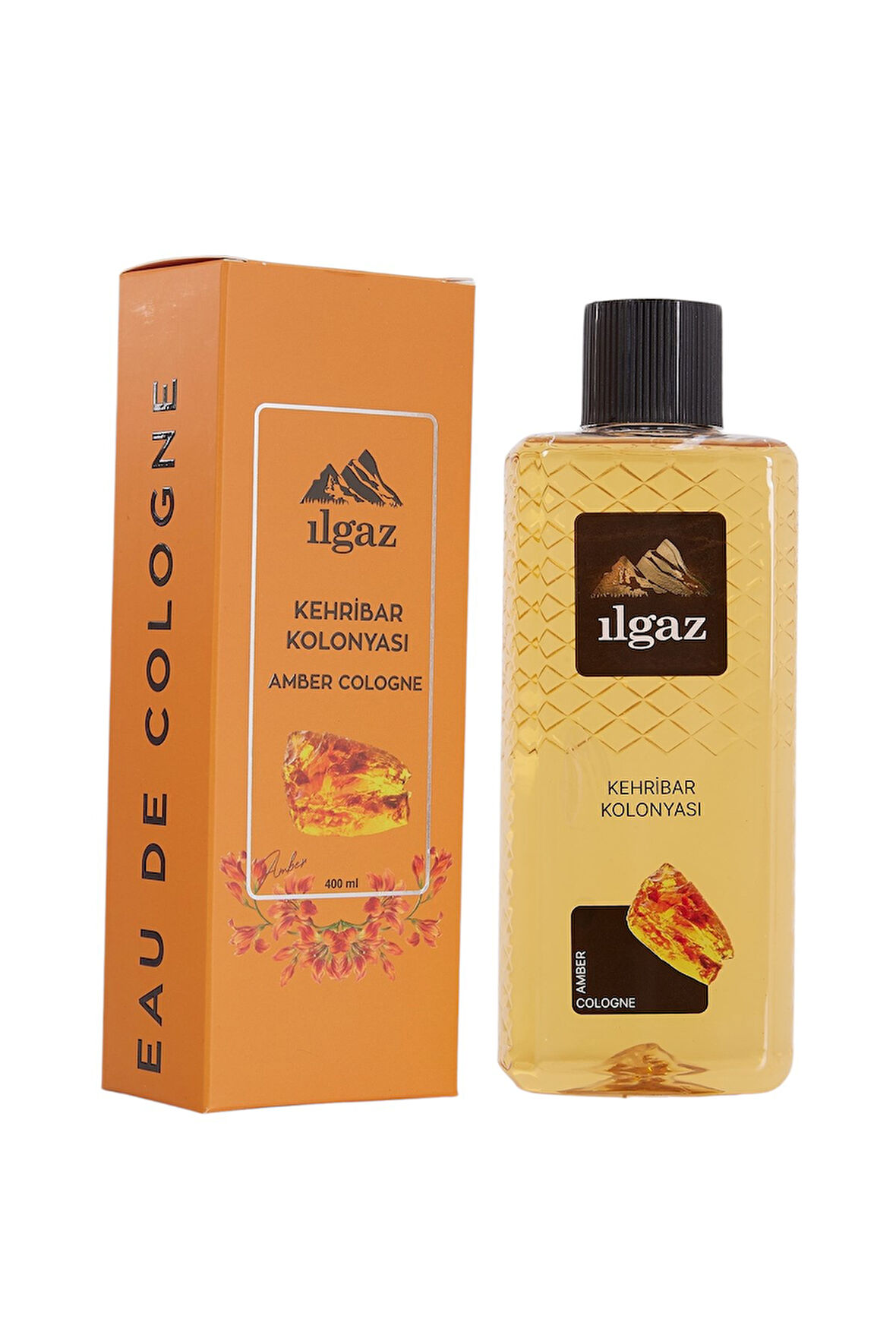 Kehribar Kolonyası 400 Ml | Elegance Series | Otantik ve Ferahlatıcı Koku