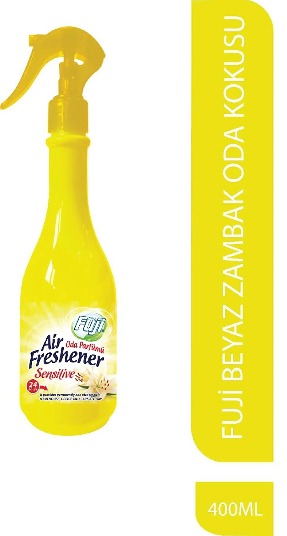 Air Freshener Oda Kokusu Beyaz Zambak Neon Sensitive Oda Parfümü 24 Saat Kalıcı Oda Kokusu 400 ml