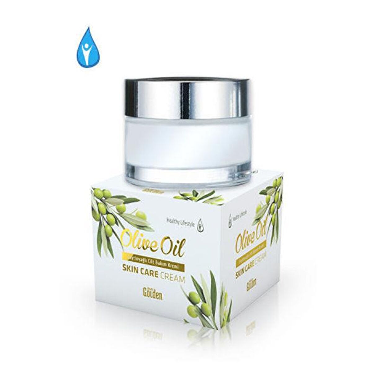World Golden Tüm Cilt Tipleri İçin Zeytinyağlı Nemlendirici Yüz Bakım Kremi 45 ml