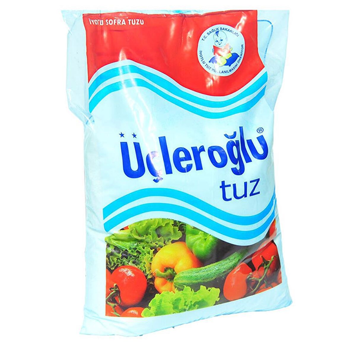 Yemeklik İyotlu Öğütülmüş Kalın Sofra Tuzu 1500 Gr