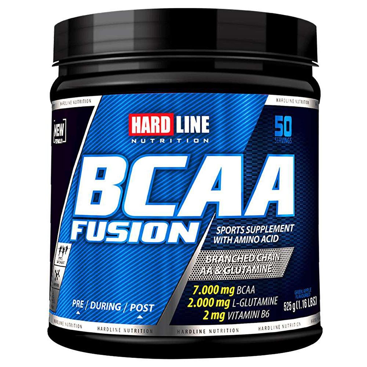 Hardline BCAA Fusion 525 Gr - YEŞİL ELMA