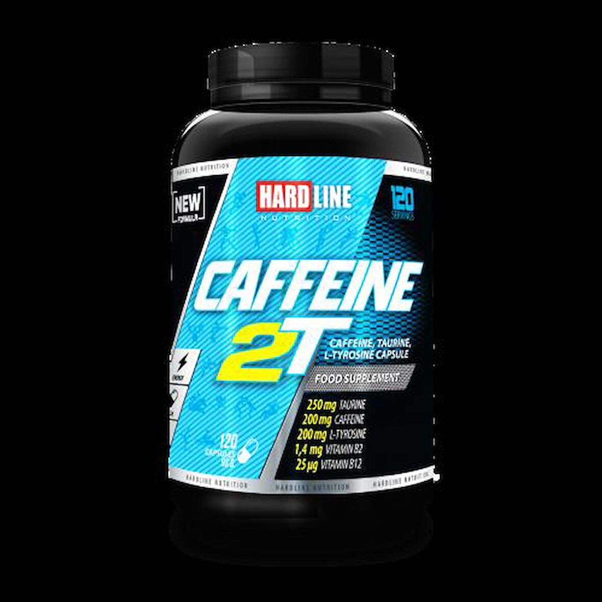 Hardline Caffeine 2T 120 Kapsül