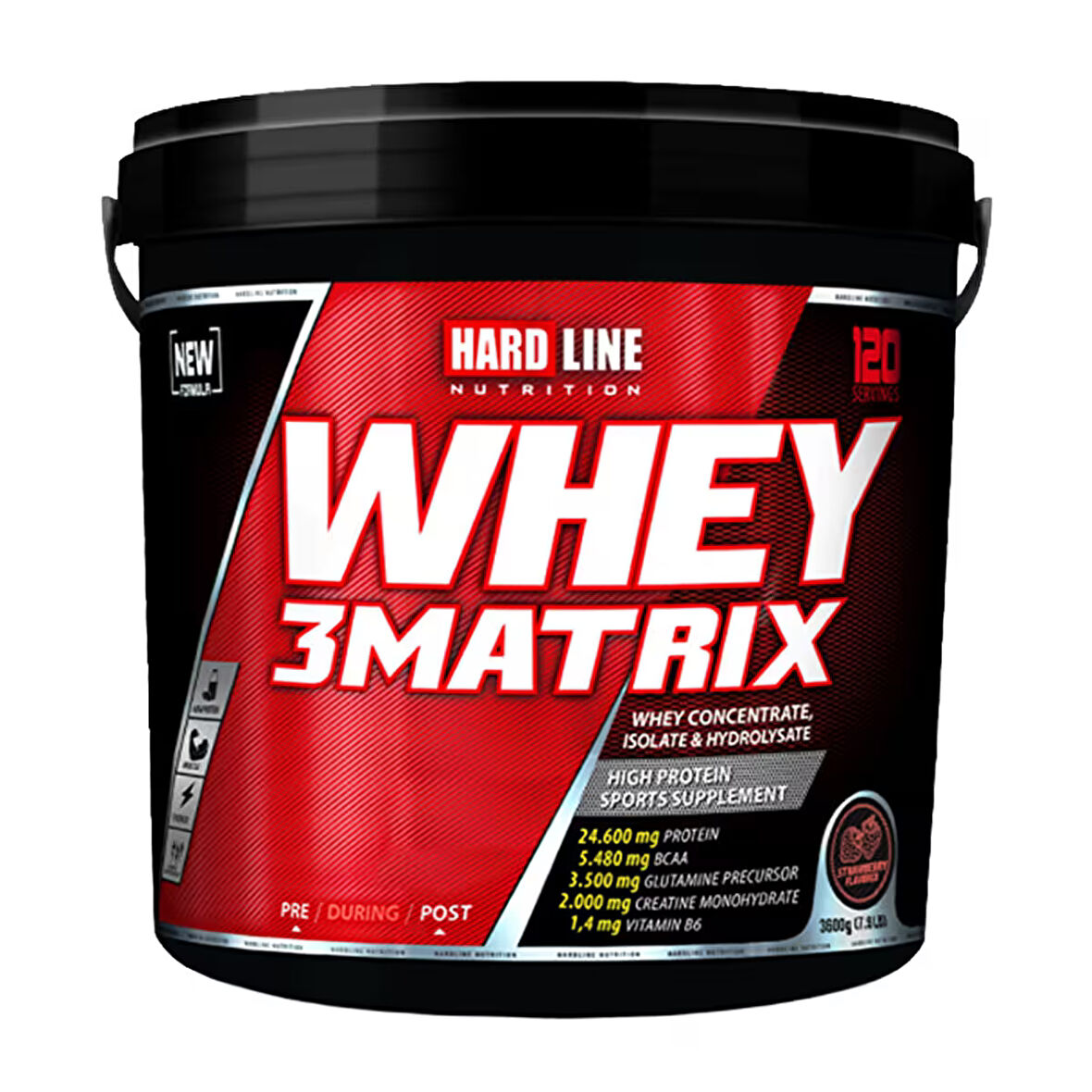 Hardline Whey 3 Matrix 3600 Gr - ÇİKOLATA