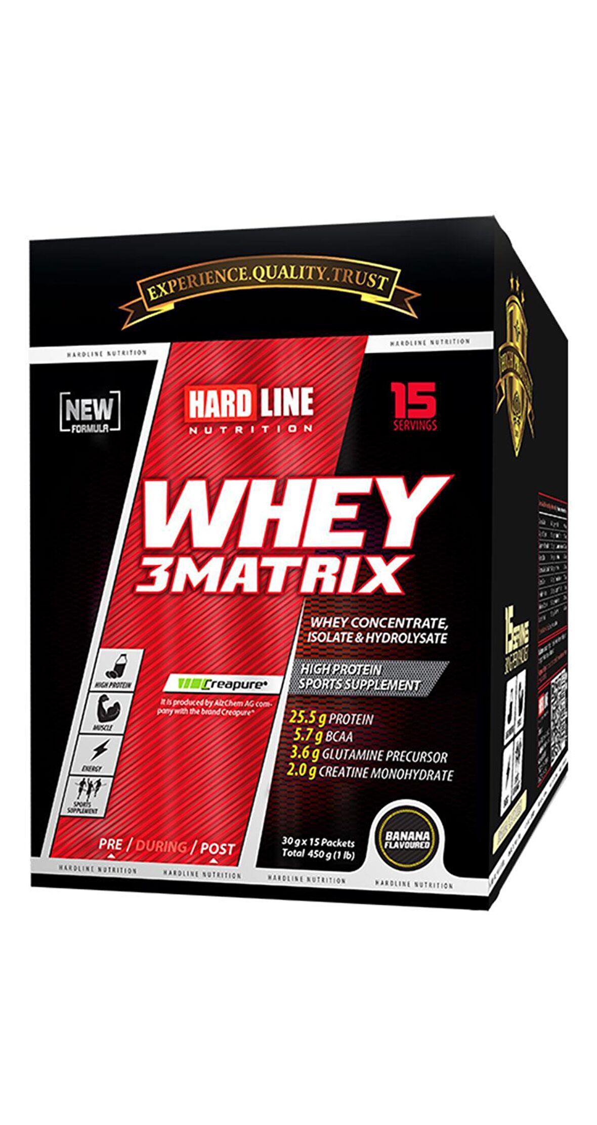 Hardline Whey 3Matrix 30 Gr 15 Saşe - MUZ