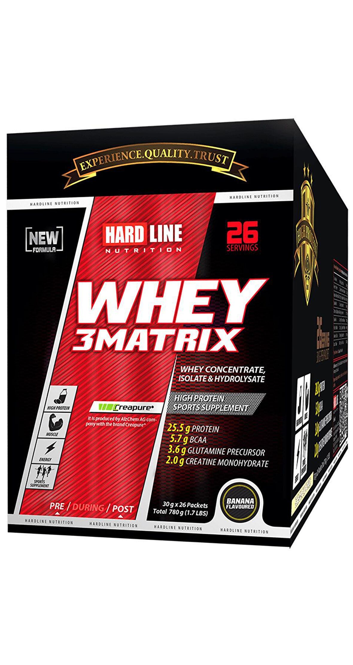 Hardline Whey 3Matrix 30 Gr 26 Saşe - MUZ