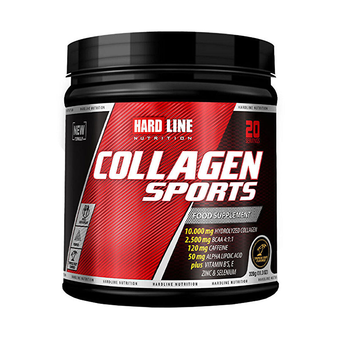 Hardline Collagen Sports 320 Gr - TROPİKAL MEYVE