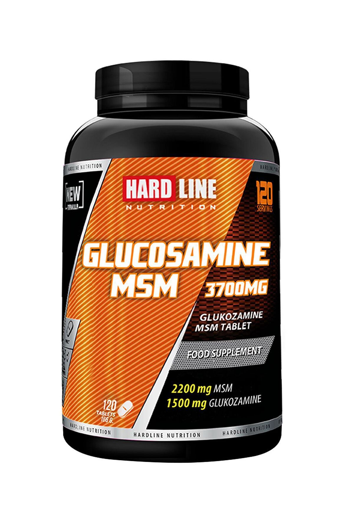 Hardline Nutrition Glucosamine Msm 120 Tablet 40 Porsiyon