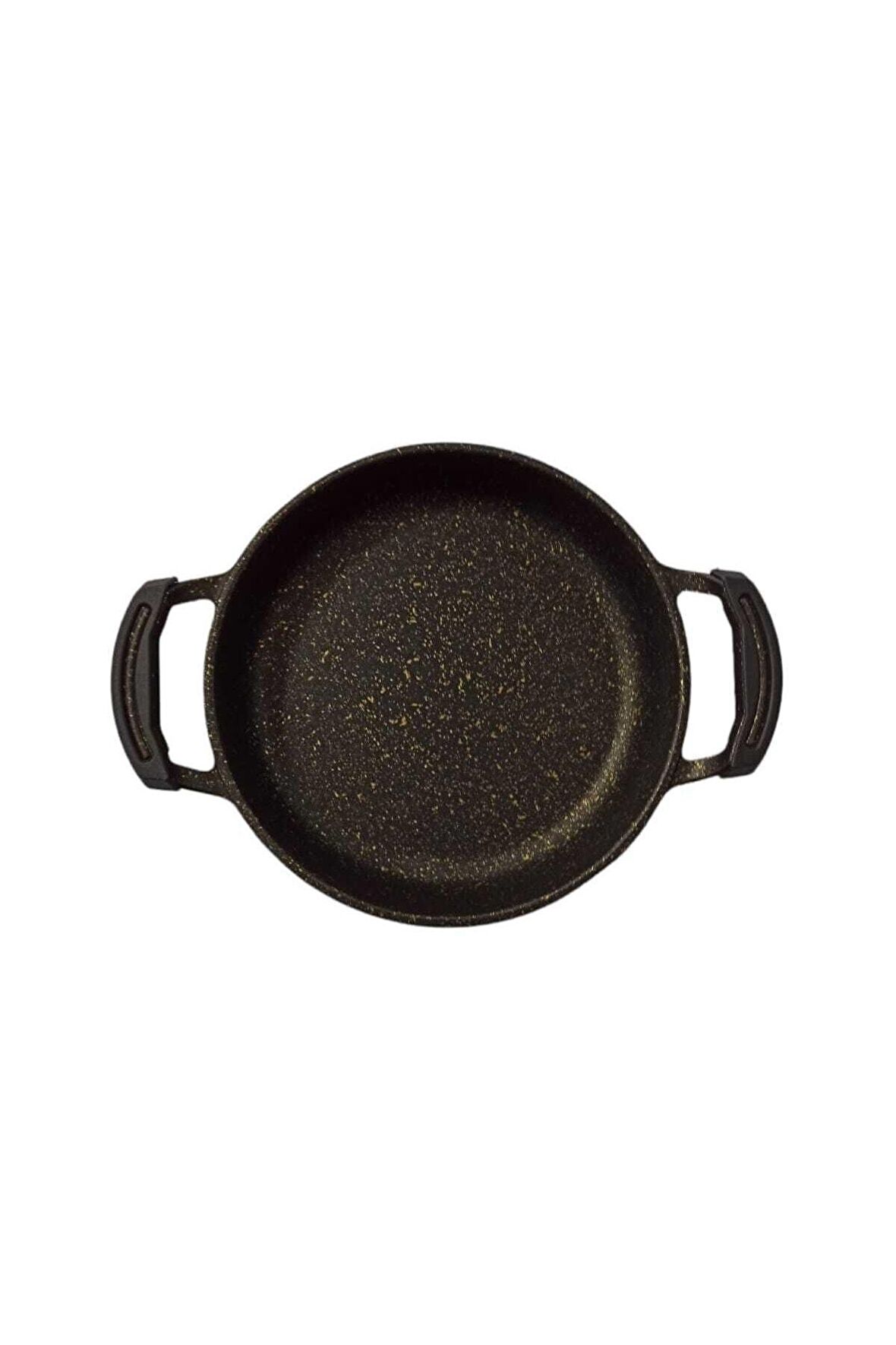 Hanımeli Döküm Yumurta Sahanı 20 Cm- Siyah