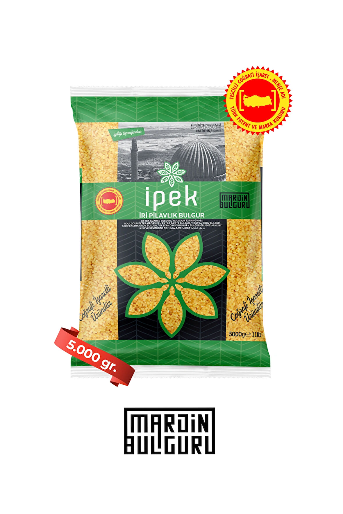 İri Pilavlık Bulgur 5 Kg