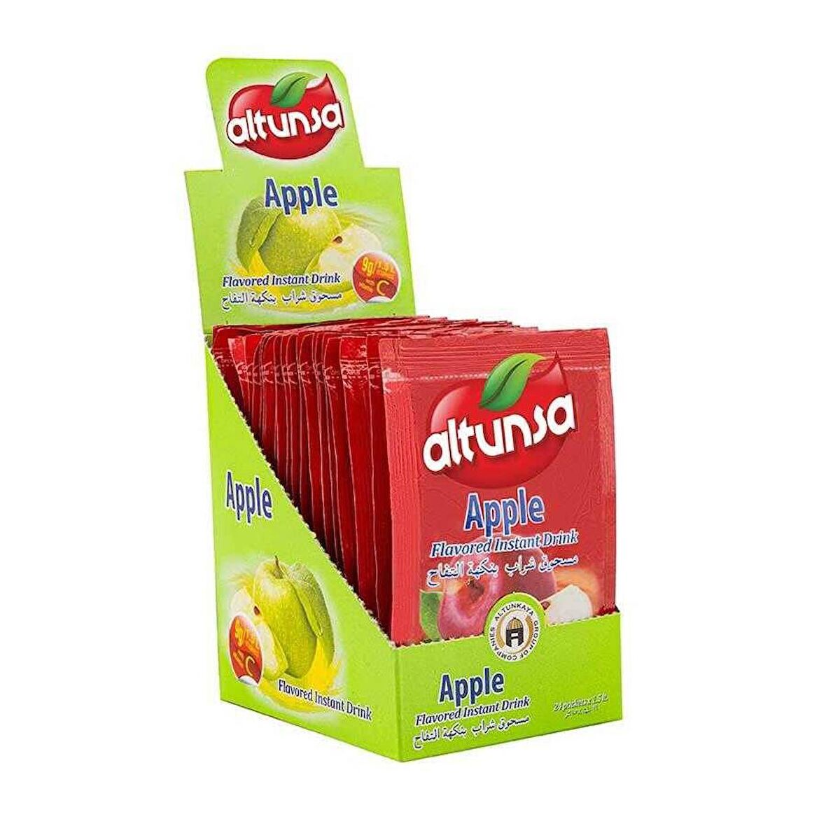 Altunsa Elma Aromalı Soğuk Toz Içecek 9 gr X 24 Adet