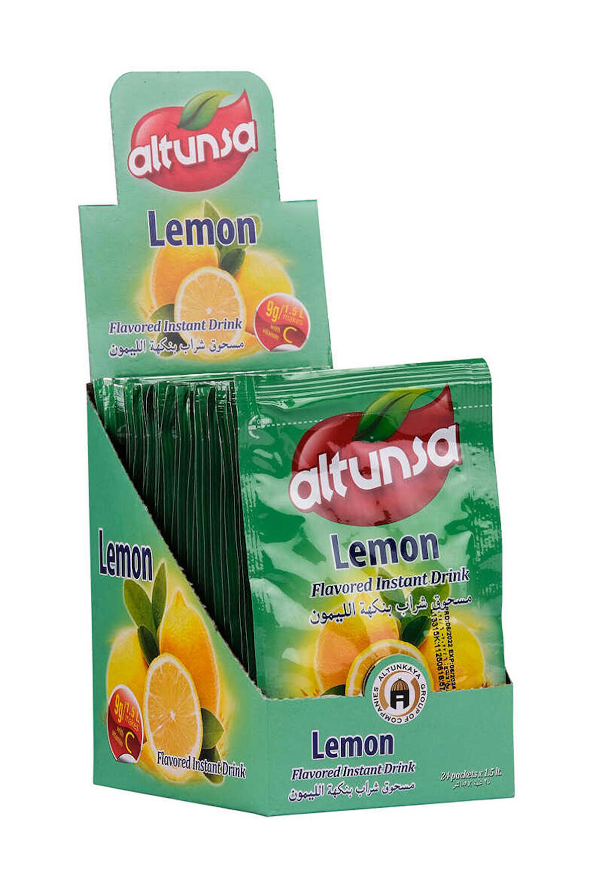 Altunsa Limon Aromalı Soğuk Toz Içecek 9 gr X 24 Adet