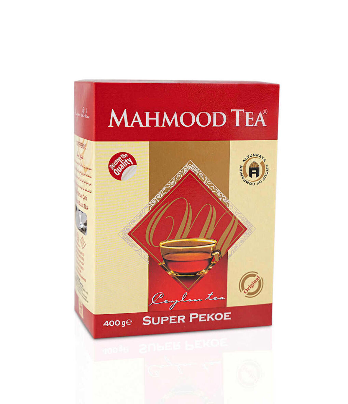 Mahmood Tea Ithal %100 Saf Seylan Pekoe Dökme Çayı 400 gr