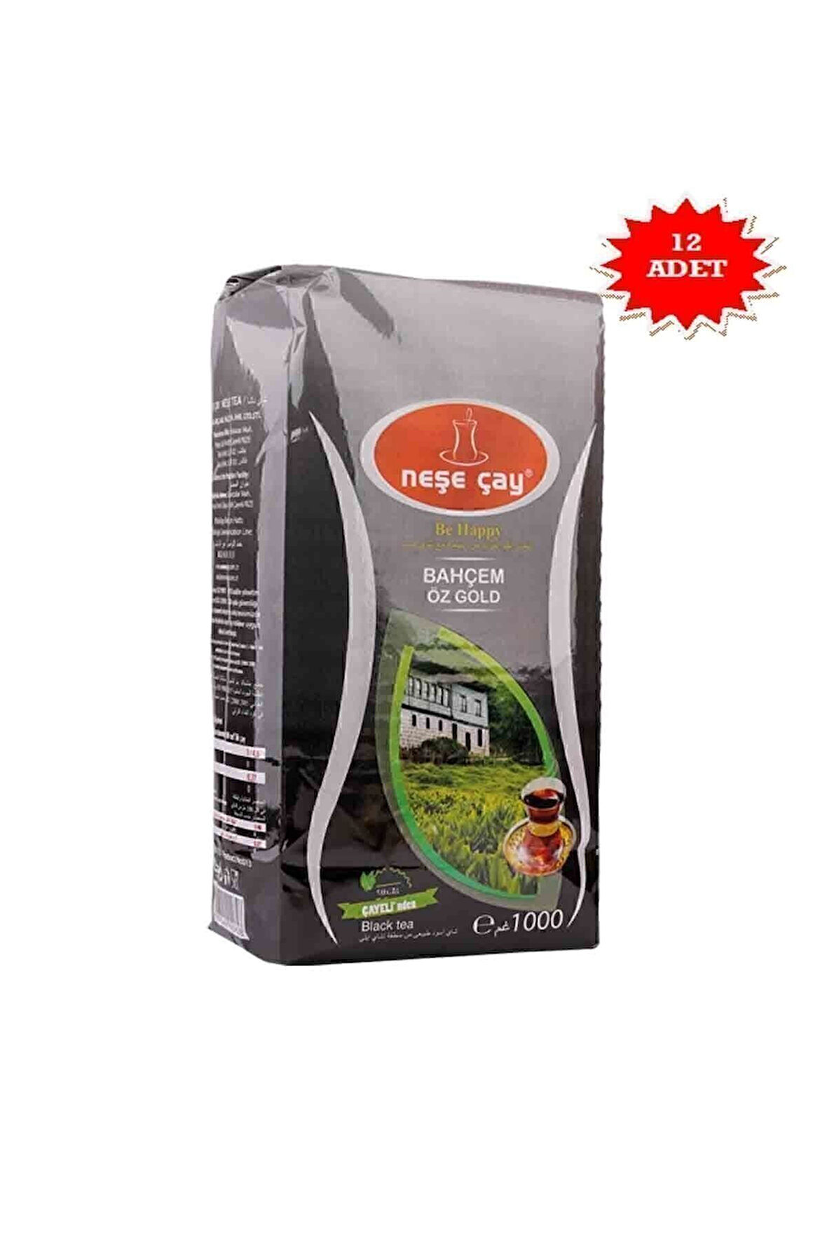 Bahçem Öz Gold Çay 1 kg 12 Adet