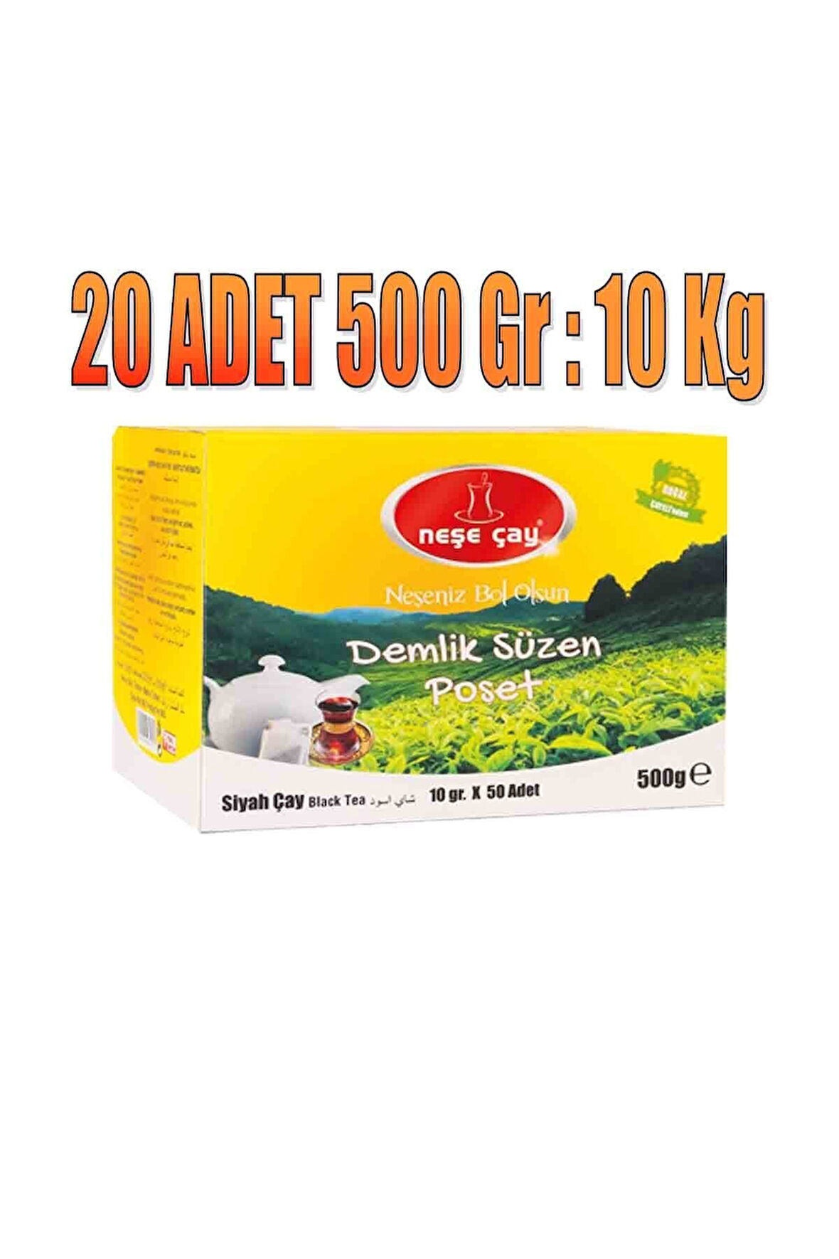 Demlik Poşet 500 gr - 20 Adet