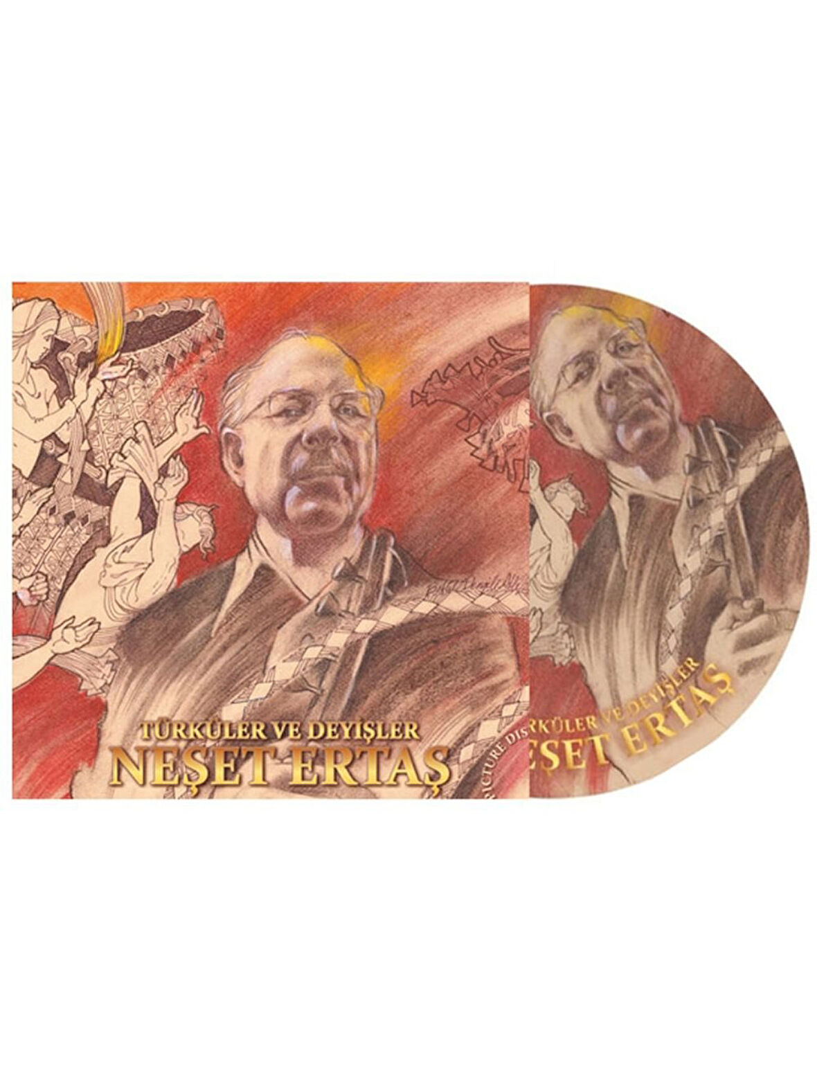 Neşet Ertaş Türküler ve Deyişler Picture Disk Plak