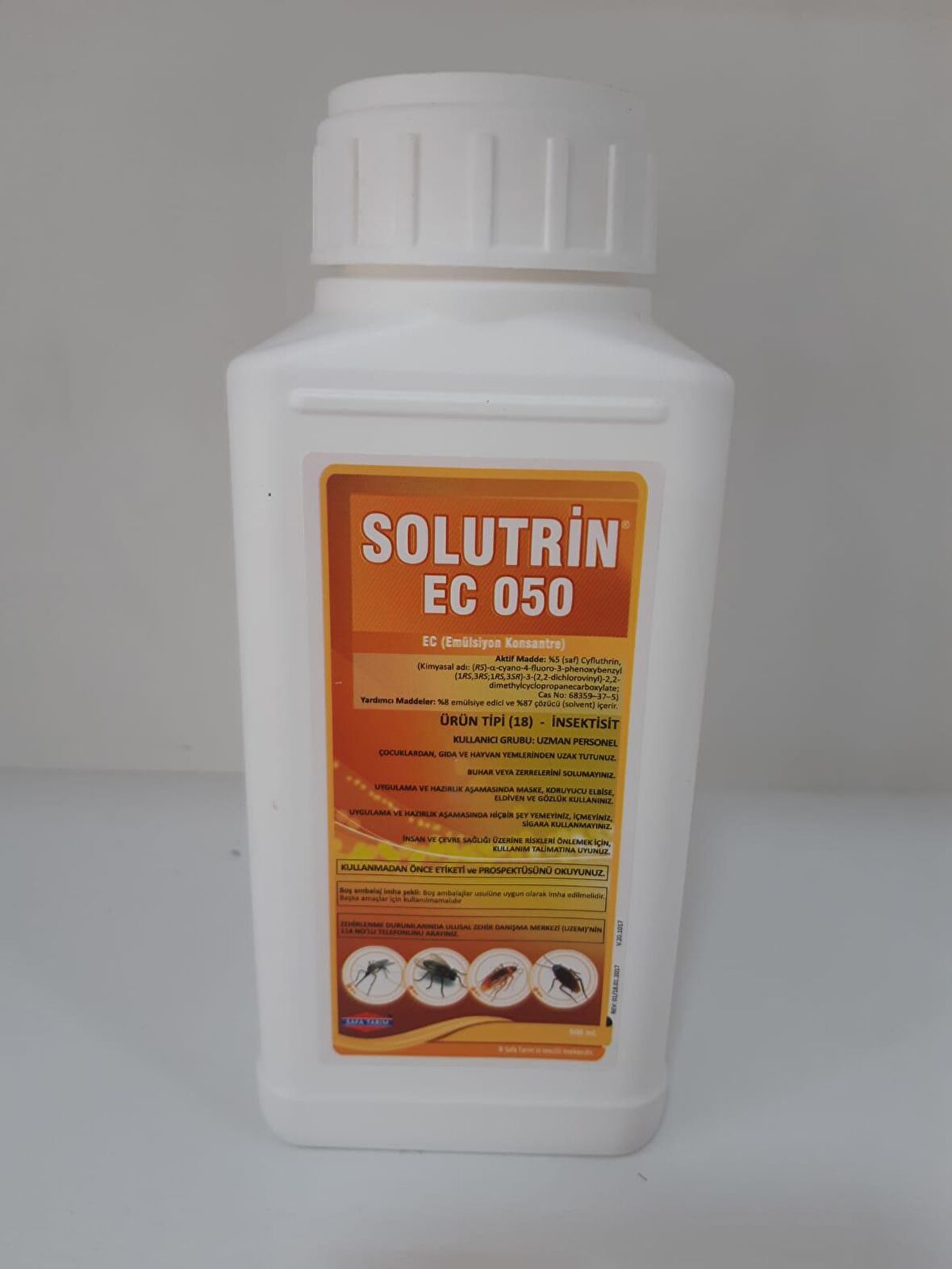 SOLUTRİN EC 050 KOKULU HAŞERE ÖLDÜRÜCÜ (500 ml)