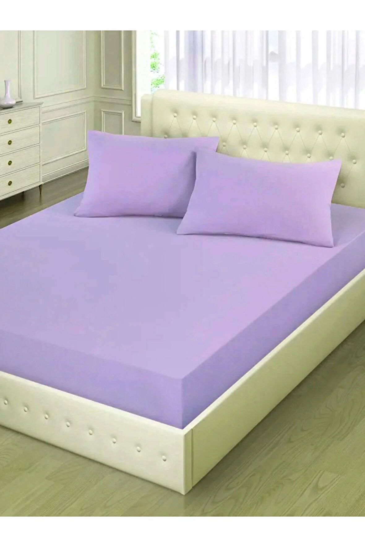Lastiksiz Çift Kişilik Çarşaf Takımı 220x240 Çarşaf + 2 Yastık Kılıfı