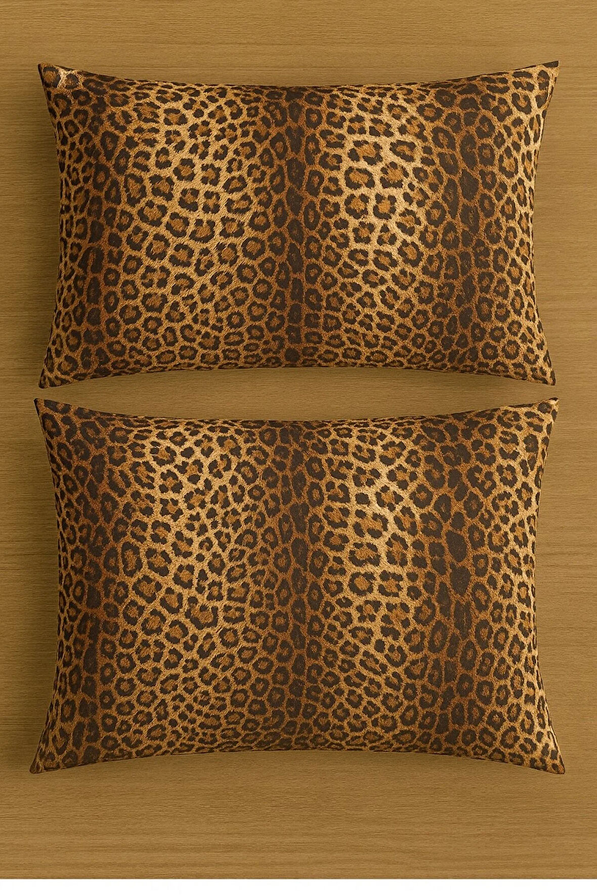 Desenli Pamuklu Yastık Kılıfı 2 Adet 50 x 70cm