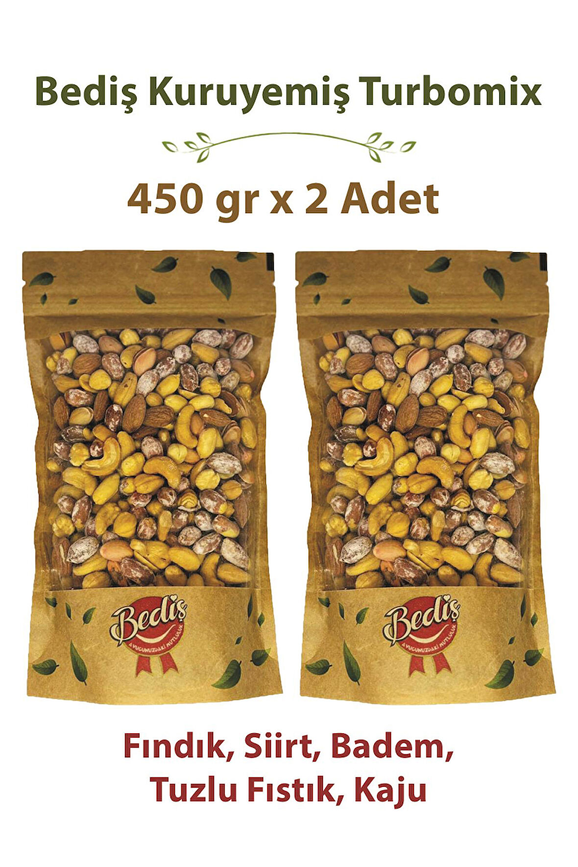 Bediş Turbo Mix 450 gr x 2 Adet