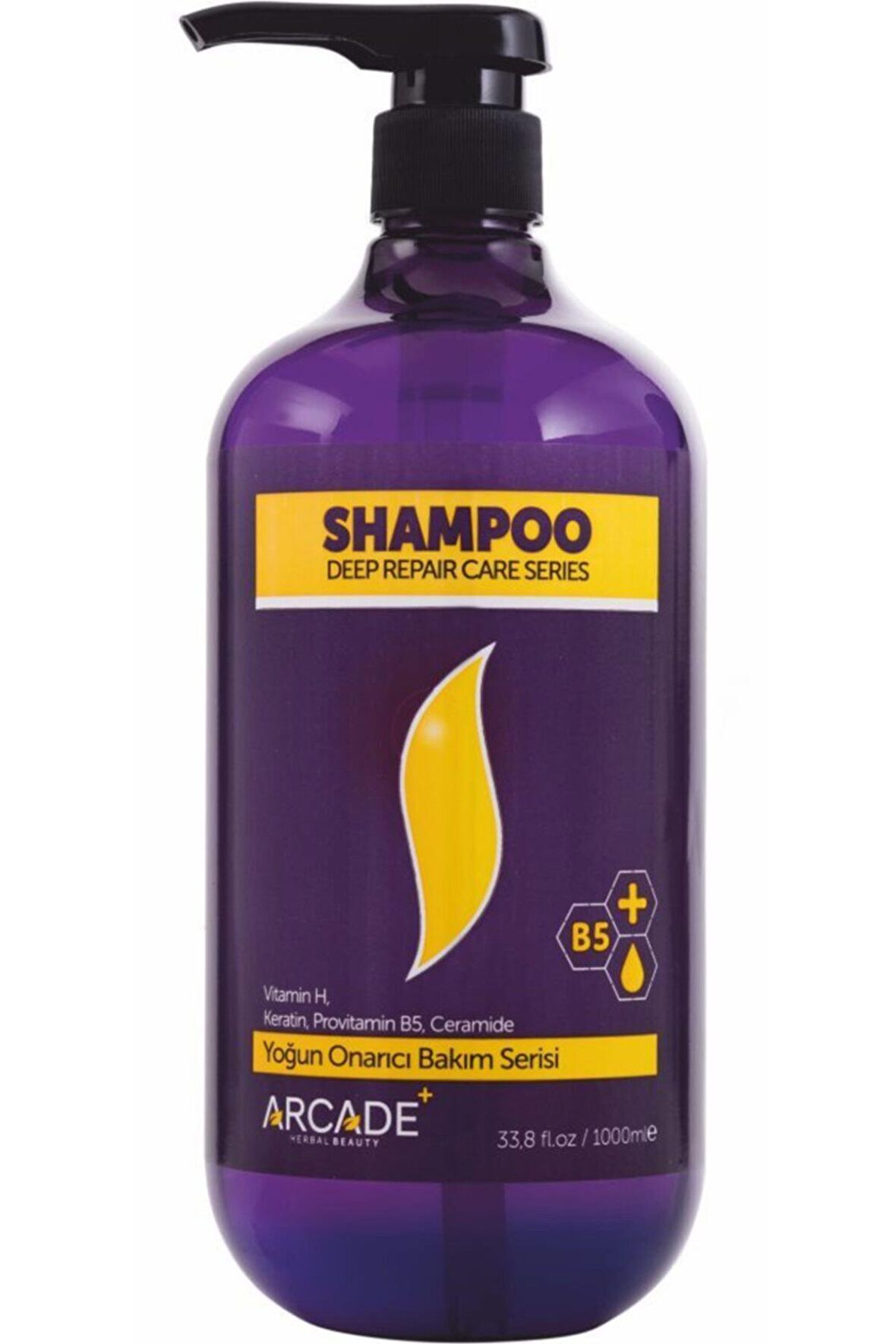 Arcade Saç Bakım Şampuanı 1000 ml Yoğun Onarıcı Bakım