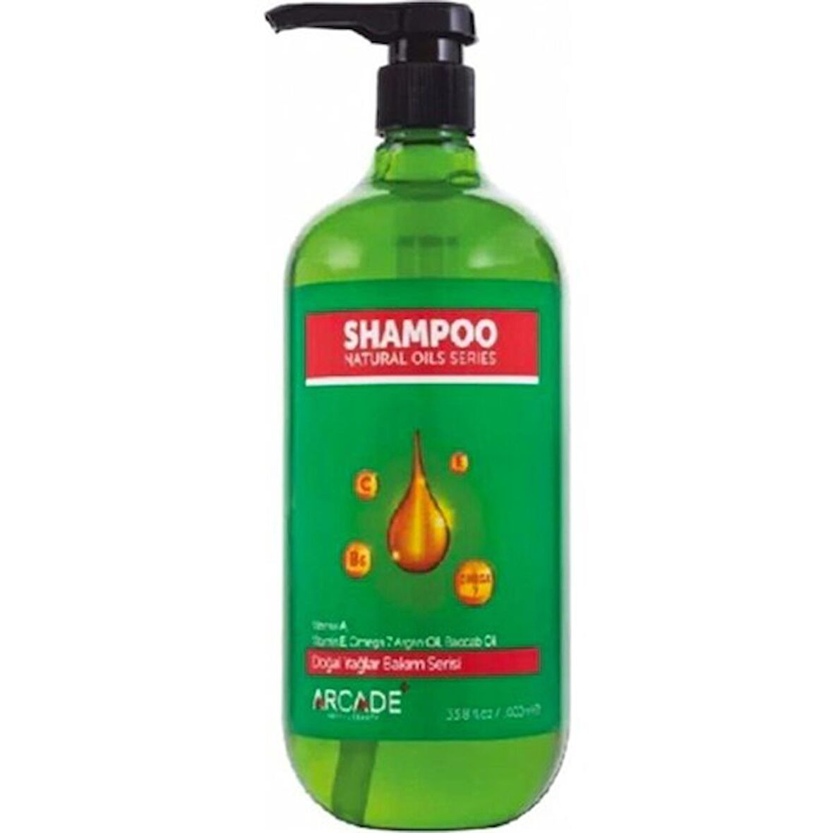 Arcade Saç Bakım Şampuanı Kuru Saçlar Için 1000 Ml