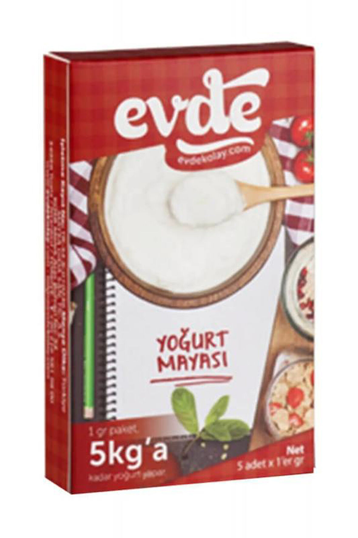 Yoğurt Mayası 1 Gr 5 Paket