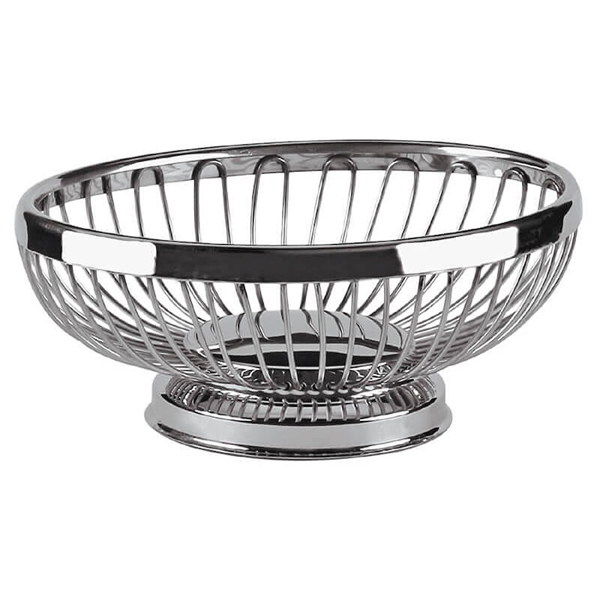 Altınbaşak Paslanmaz Küçük Oval Ekmek Sepeti (A 022 01)