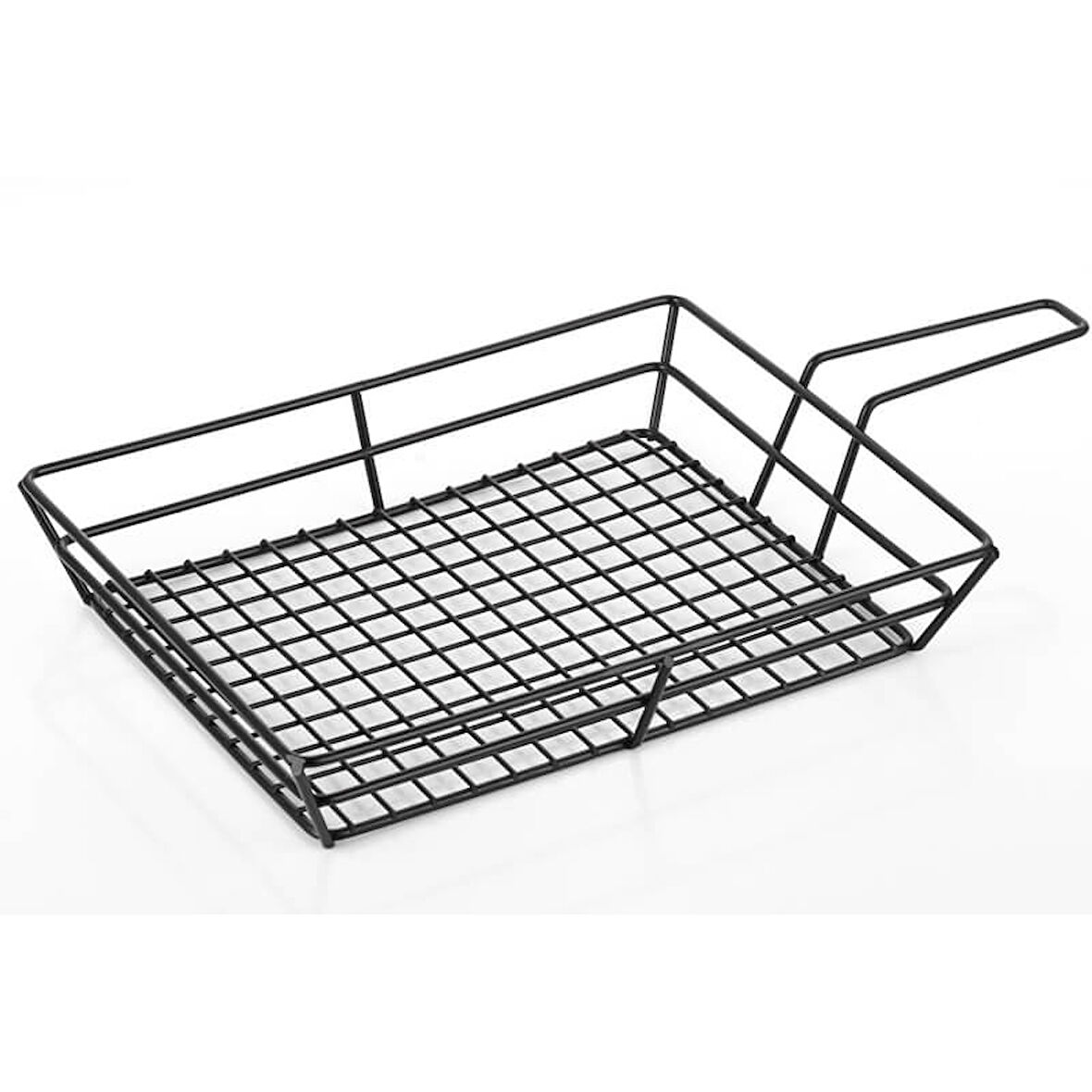 Altınbaşak Kulplu Büyük Dikdörtgen Sunum Sepeti 28*16*5,5 (A 009 03)