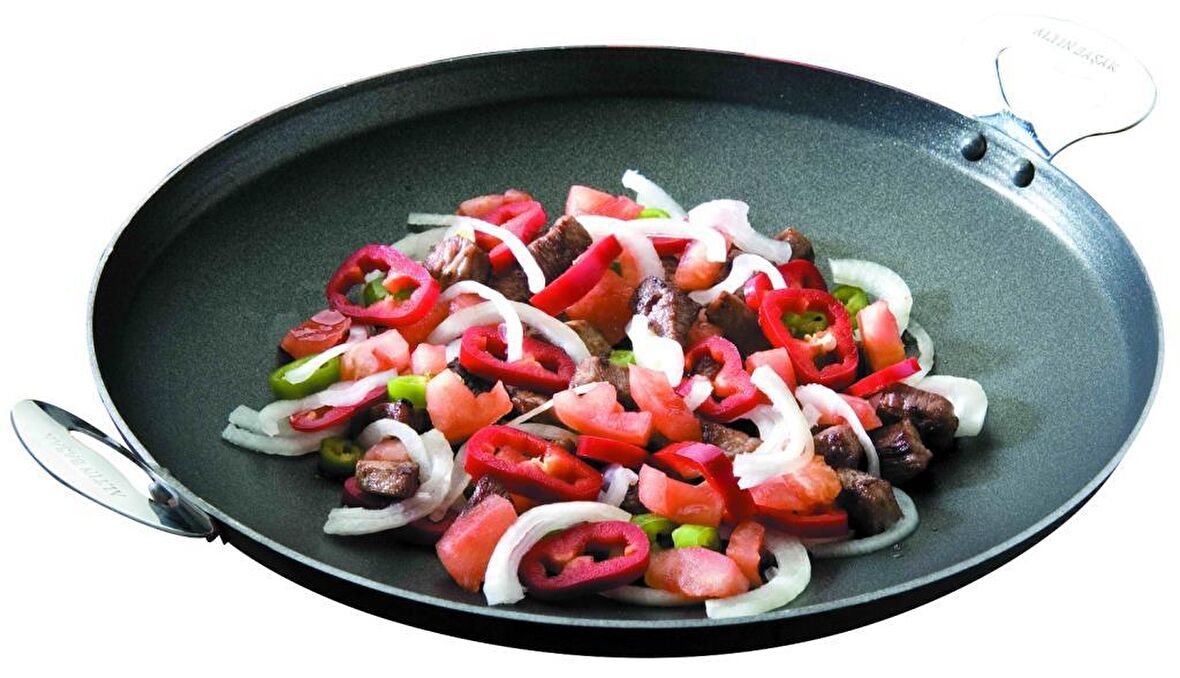 Altınbaşak 28cm Kavurma Sacı Kenarlı
