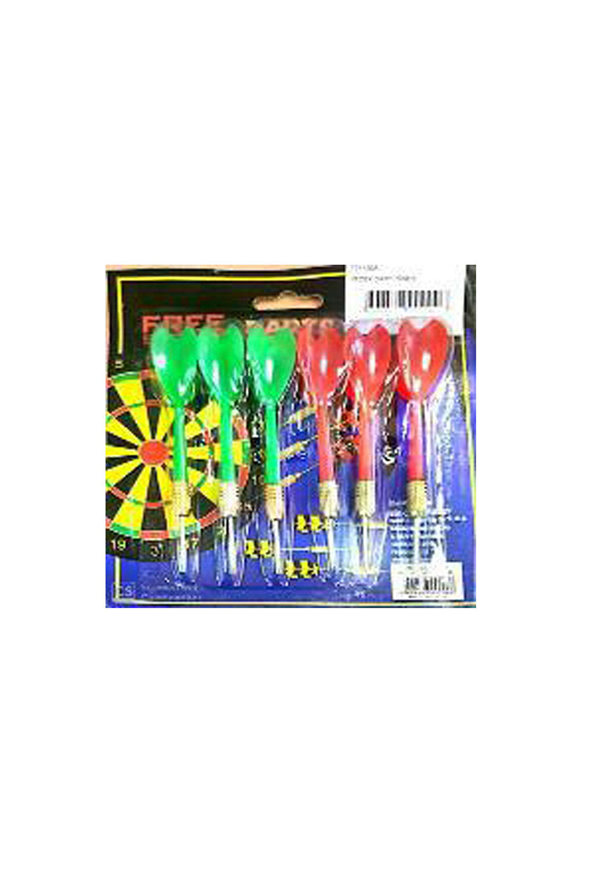 Plastik 6'lı Dart Oku  6 Gr