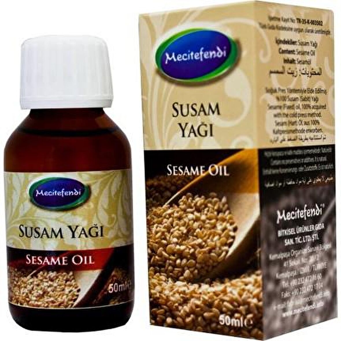 Mecitefendi Susam Yağı 50 Ml