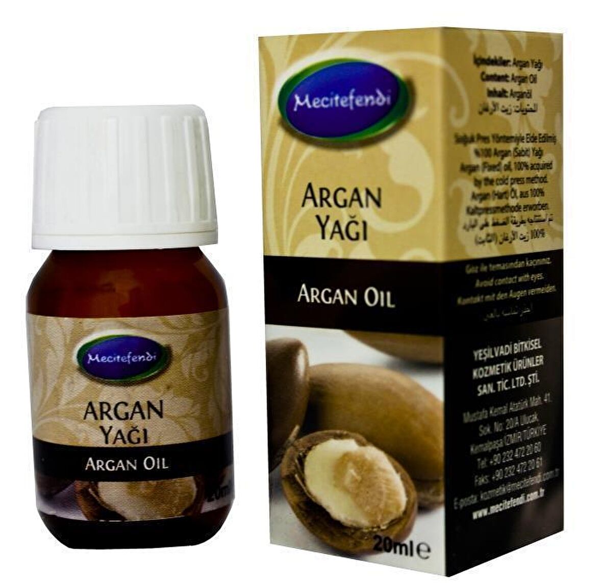 Mecitefendi Argan Yağı 20 Ml