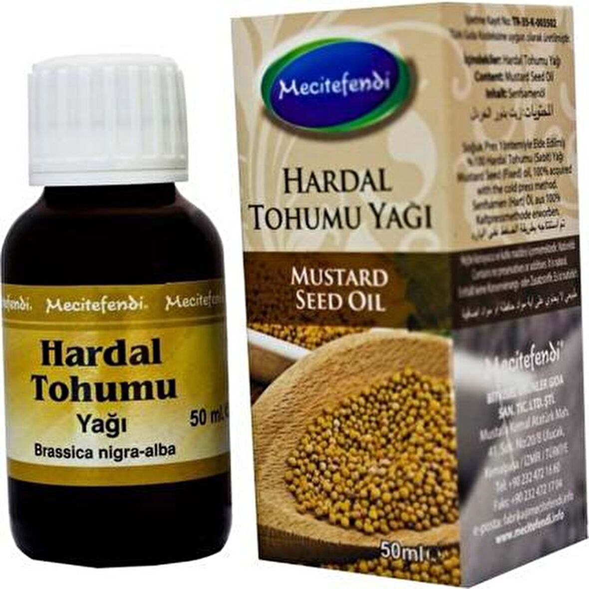 Mecitefendi Hardal Tohumu Yağı 50 Ml