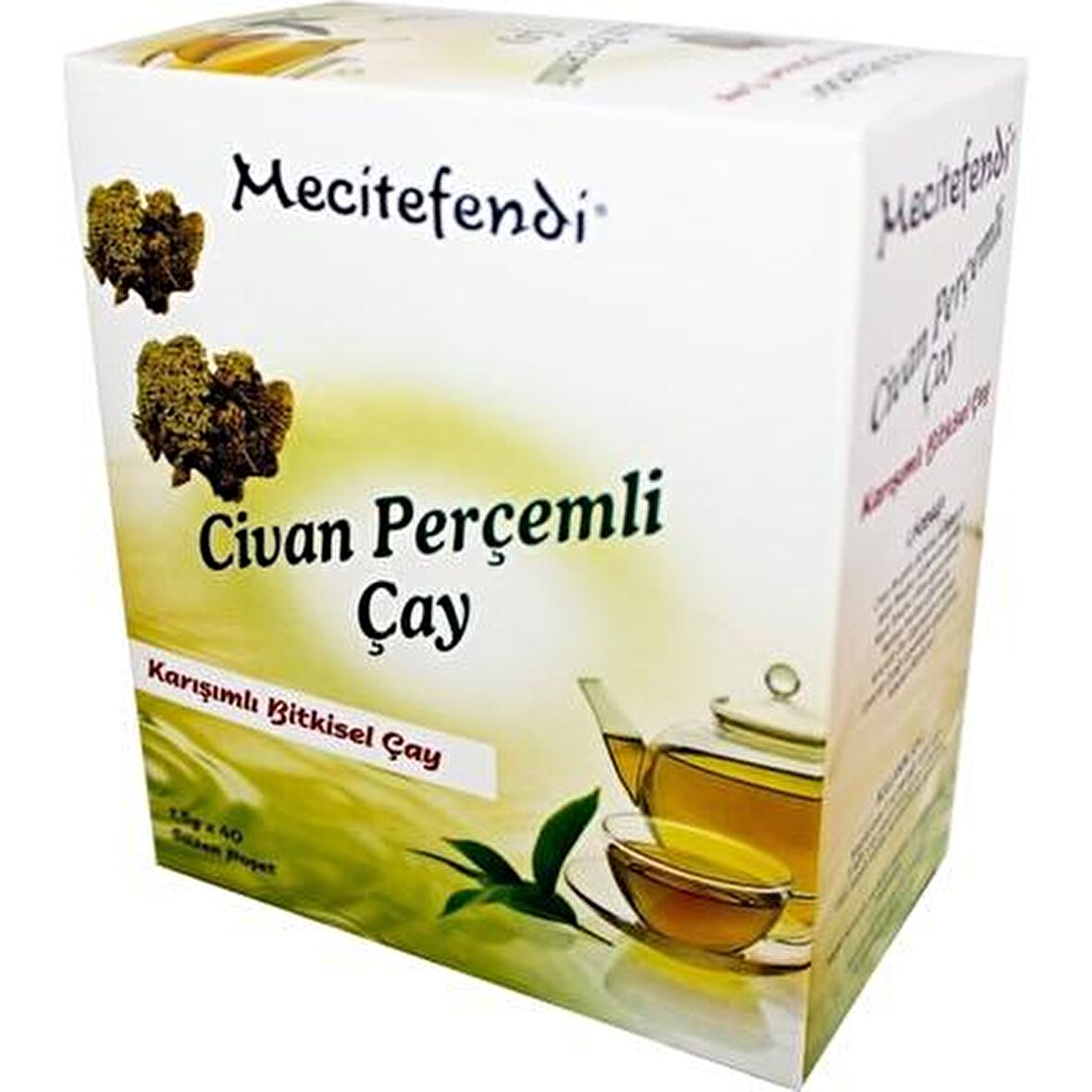 Mecitefendi Civan Perçemli Organik Demlik Poşet Bitki Çay 1.5 gr 40'lı 