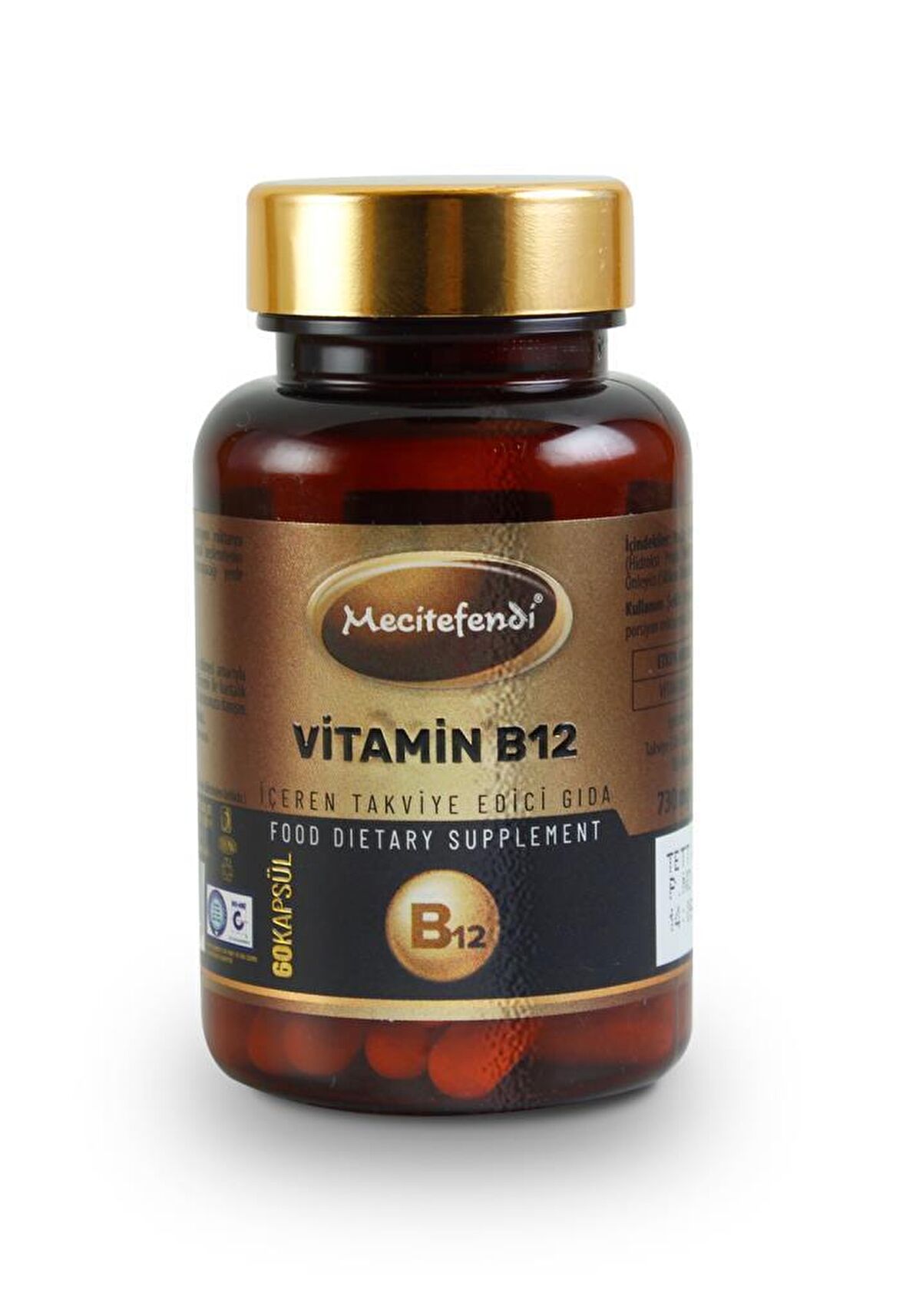 Mecitefendi Vitamin B12 30 Kapsül 950 Mg