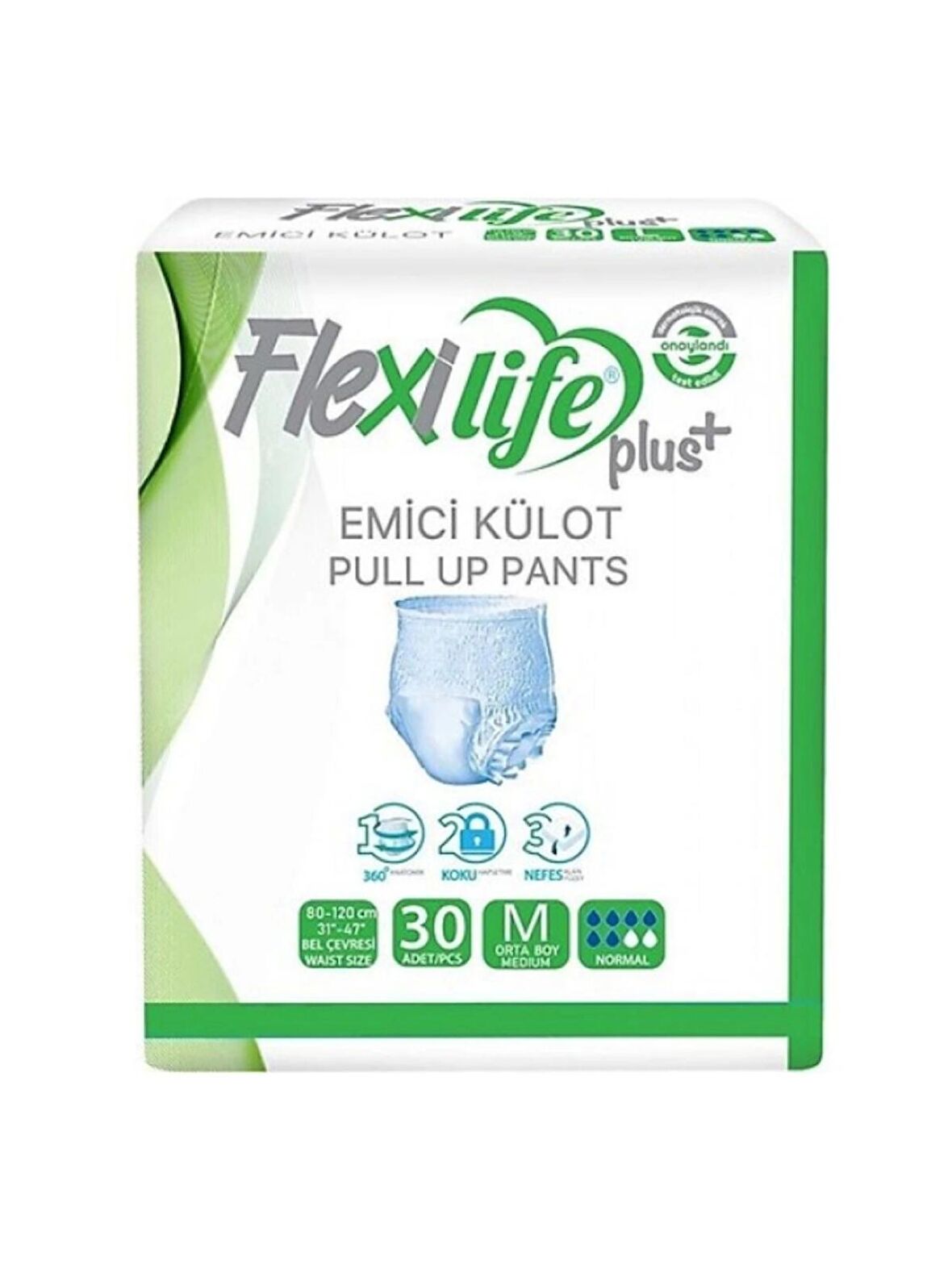 Flexi Life Hasta Bezi Külot Medium 30'lu