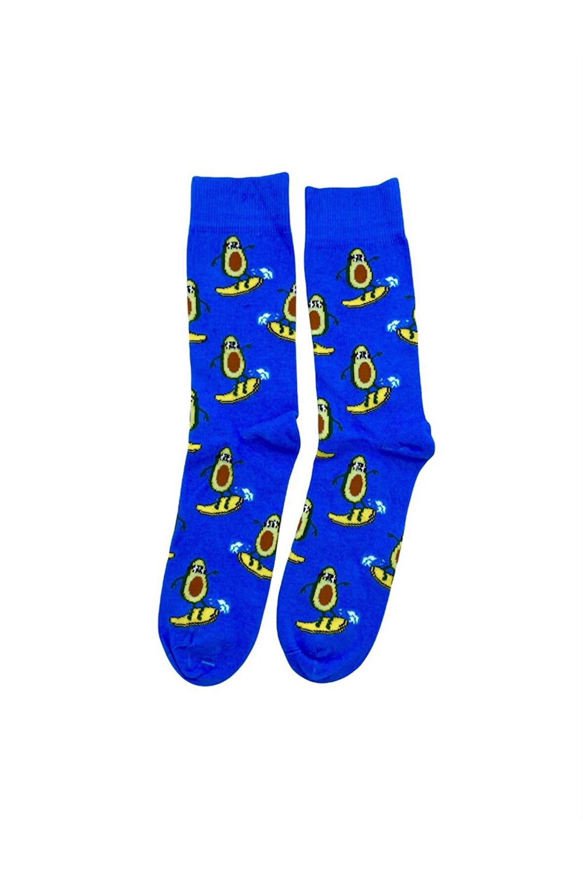 Renkli Eğlenceli Unisex Tek'Li Çorap W-0051